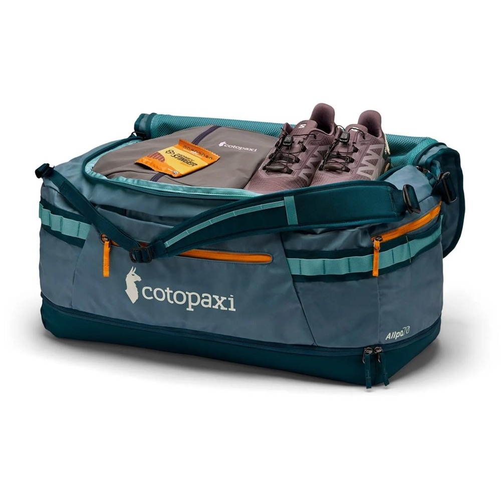 NEW Cotopaxi Blue Spruce 70L Duffel Bag